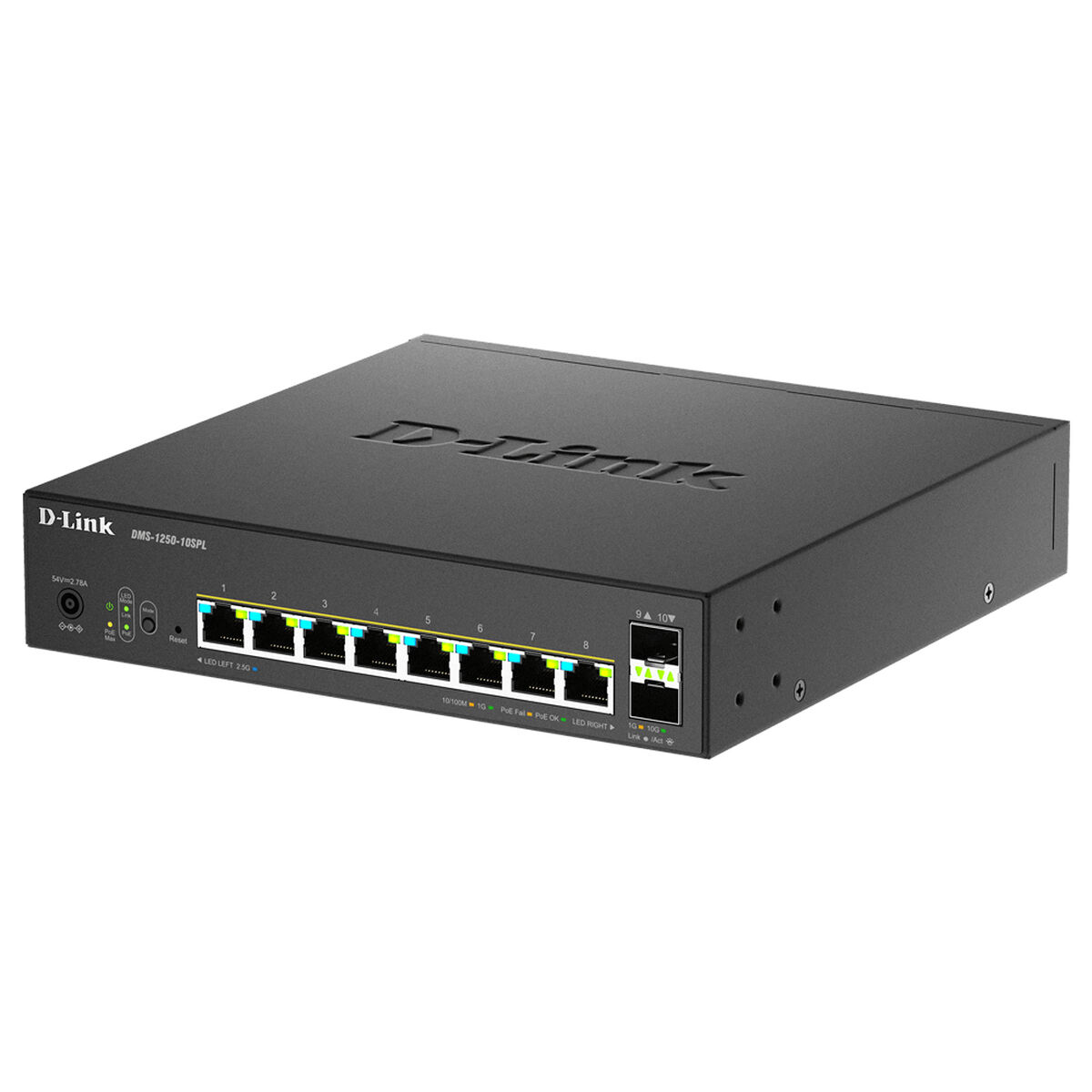 Prekidač D-Link DMS-1250-10SPL/E